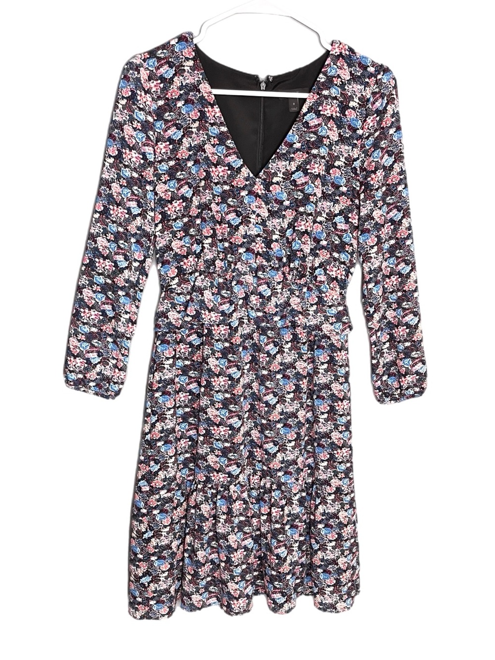 J Crew Long Sleeve Sheer Midi Dress Size 0